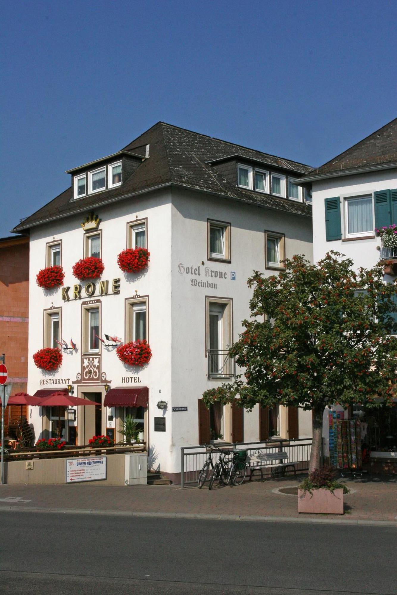 Hotel Krone Ruedesheim Ruedesheim am Rhein Luaran gambar